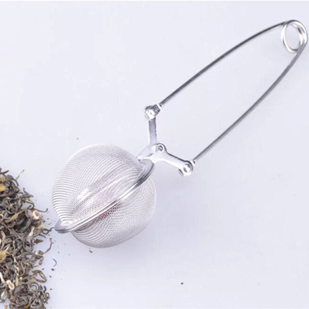 Stainless Steel Mesh Tea Ball Filter Tea Maker - Bully Brew Coffee Co.