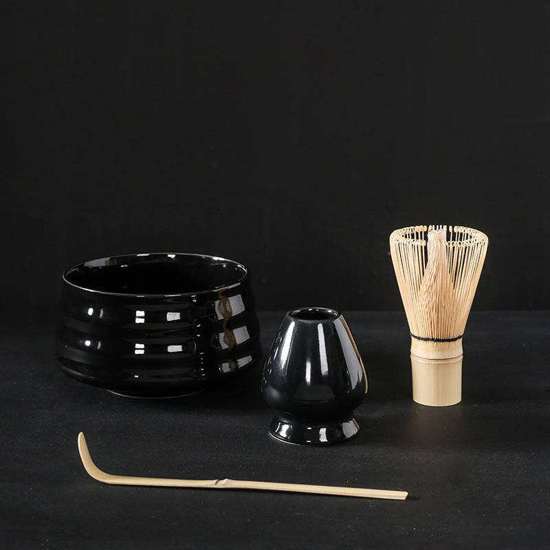 Matcha Bowl Japanese Matcha Tea Set Matcha Brush - Bully Brew Coffee Co.