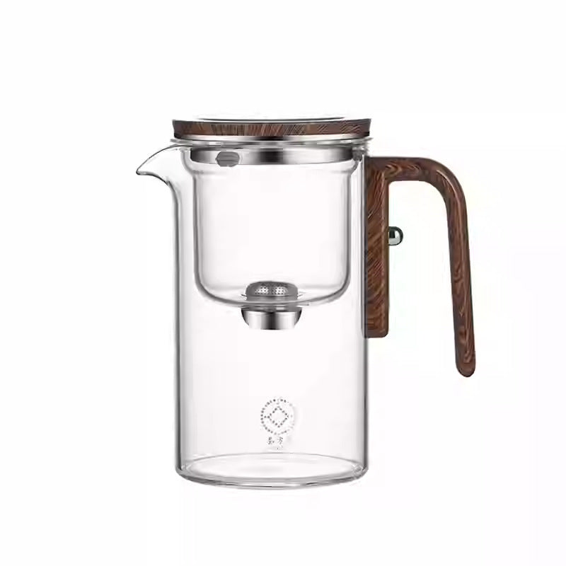 Teapot Separation Cup All Glass Heat-resistant Filter - Bully Brew Coffee Co.
