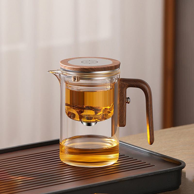 Teapot Separation Cup All Glass Heat-resistant Filter - Bully Brew Coffee Co.